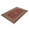 Kazak Rug Handmade Red Medallion 3x5 ft