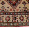 Kazak Rug Handmade Ivory Medallion 2x4 ft