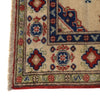 Kazak Rug Handmade Ivory Medallion 2x4 ft