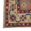 Kazak Rug Handmade Gray Medallion 2x4 ft