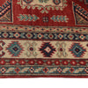 Kazak Rug Handmade Red Medallion 3x5 ft