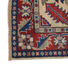Kazak Rug Handmade Ivory Medallion 3x5 ft