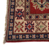 Kazak Rug Handmade Red Medallion 3x5 ft