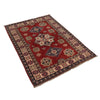 Kazak Rug Handmade Red Medallion 3x5 ft