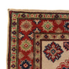 Kazak Rug Handmade Ivory Medallion 3x5 ft
