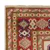 Kazak Rug Handmade Ivory Medallion 3x5 ft