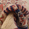 Kazak Rug Handmade Ivory Medallion 3x5 ft