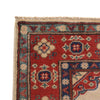 Kazak Rug Handmade Ivory Medallion 2x4 ft