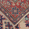 Kazak Rug Handmade Ivory Medallion 3x5 ft