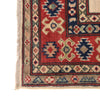 Kazak Rug Handmade Ivory Medallion 3x5 ft