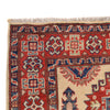 Kazak Rug Handmade Ivory Medallion 3x5 ft