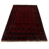 Baluchi Rug Handmade Red Geometric 4x6 ft
