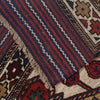 Barjasta Area Rug Handmade Beige Floral 4x6 ft
