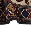 Barjasta Area Rug Handmade Beige Floral 4x6 ft