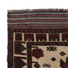 Barjasta Area Rug Handmade Beige Floral 4x6 ft