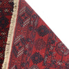 Bokhara Rug Handmade Vibrant Red Medallion 6' Runner