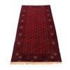 Bokhara Rug Handmade Vibrant Red Medallion 6' Runner
