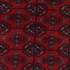 Bokhara Rug Handmade Vibrant Red Medallion 6' Runner