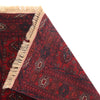 Bokhara Rug Handmade Vibrant Red Medallion 6' Runner