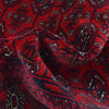 Bokhara Rug Handmade Vibrant Red Medallion 6' Runner