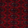 Bokhara Rug Handmade Vibrant Red Medallion 6' Runner