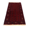 Bokhara Rug Handmade Vibrant Red Medallion 6' Runner