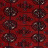Bokhara Rug Handmade Vibrant Red Medallion 6' Runner