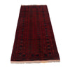 Bokhara Rug Handmade Vibrant Red Medallion 6' Runner