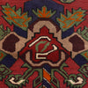 Pictorial Rug Handmade Red Design