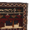 Pictorial Rug Handmade Multi Design