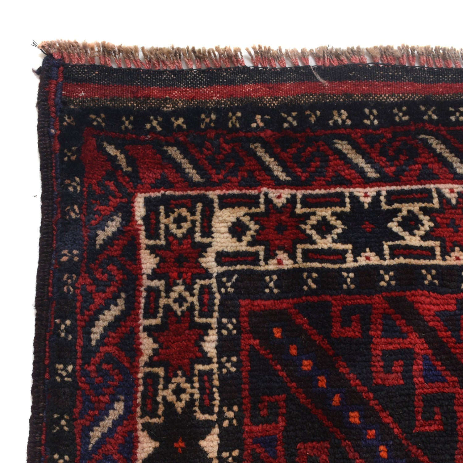 Baluchi Rug Handmade Multi Geometric 5x8 ft