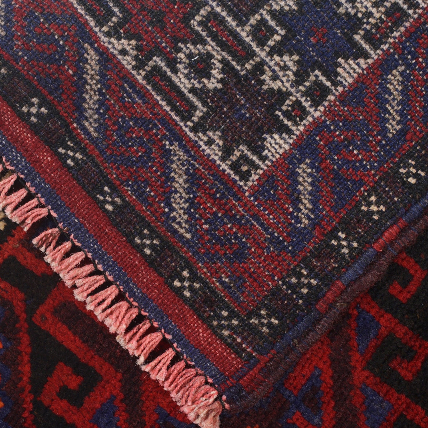 Baluchi Rug Handmade Multi Geometric 5x8 ft