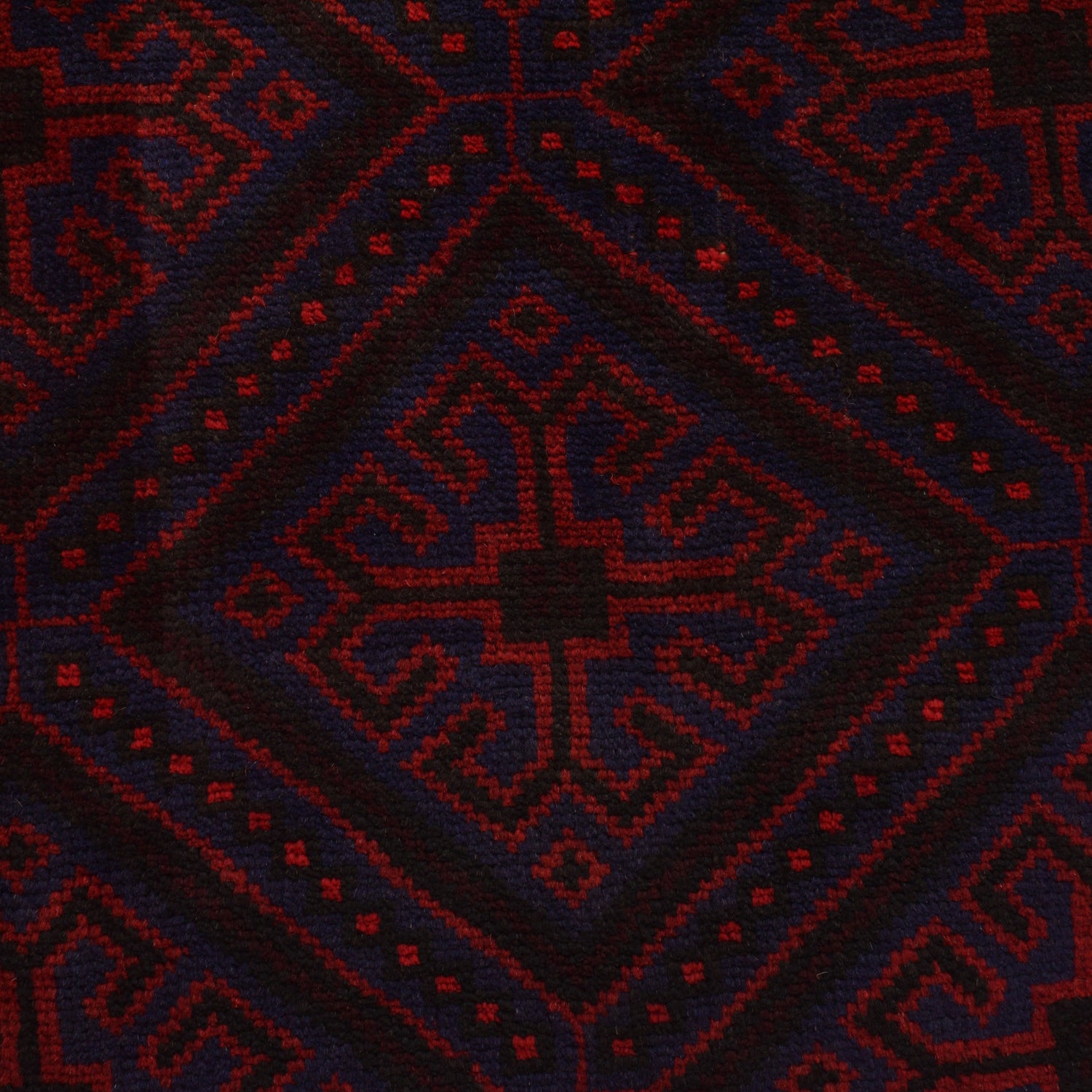Baluchi Rug Handmade Multi Geometric 5x8 ft