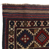Barjasta Area Rug Handmade Beige Floral 4x6 ft