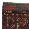 Barjasta Area Rug Handmade Beige Floral 4x6 ft