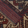 Barjasta Area Rug Handmade Beige Floral 4x6 ft