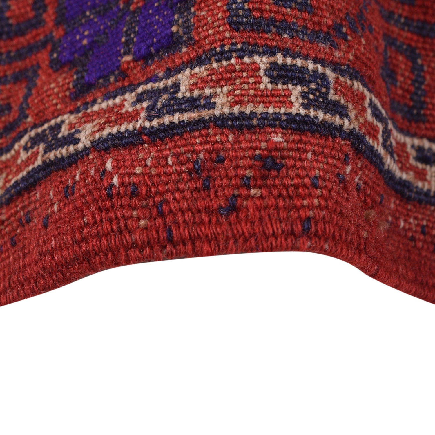 Laghari Kilim Area Rug Handmade Multi Geometric 4x7 ft