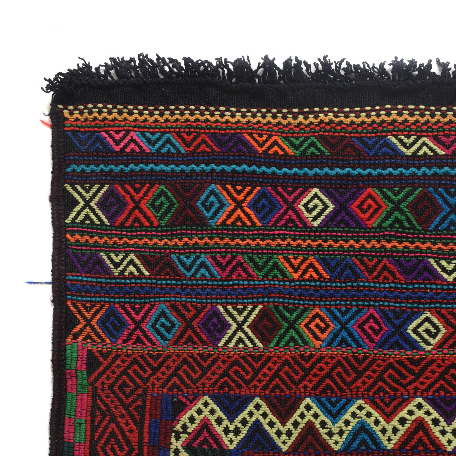Suzuni Kilim Runner Handmade Multi 4x7 ft