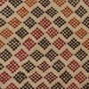 Soumak Kilim Area Rug Handmade White Geometric 4x6 ft