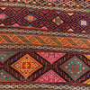 Laghari Kilim Area Rug Handmade Multi Geometric 5x8 ft