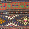 Laghari Kilim Area Rug Handmade Multi Geometric 4x6 ft