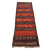 Table Sheet Area Rug Runner Handmade Multi Curvilinear 5'