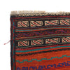 Table Sheet Area Rug Runner Handmade Multi Curvilinear 5'