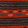 Table Sheet Area Rug Runner Handmade Multi Curvilinear 5'