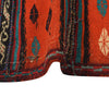 Table Sheet Area Rug Runner Handmade Multi Curvilinear 5'