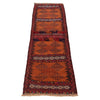 Table Sheet Runner Handmade Brown Curvilinear 6' Runner