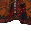 Table Sheet Runner Handmade Brown Curvilinear 6' Runner
