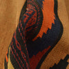 Table Sheet Area Rug Runner Handmade Brown Curvilinear 6'