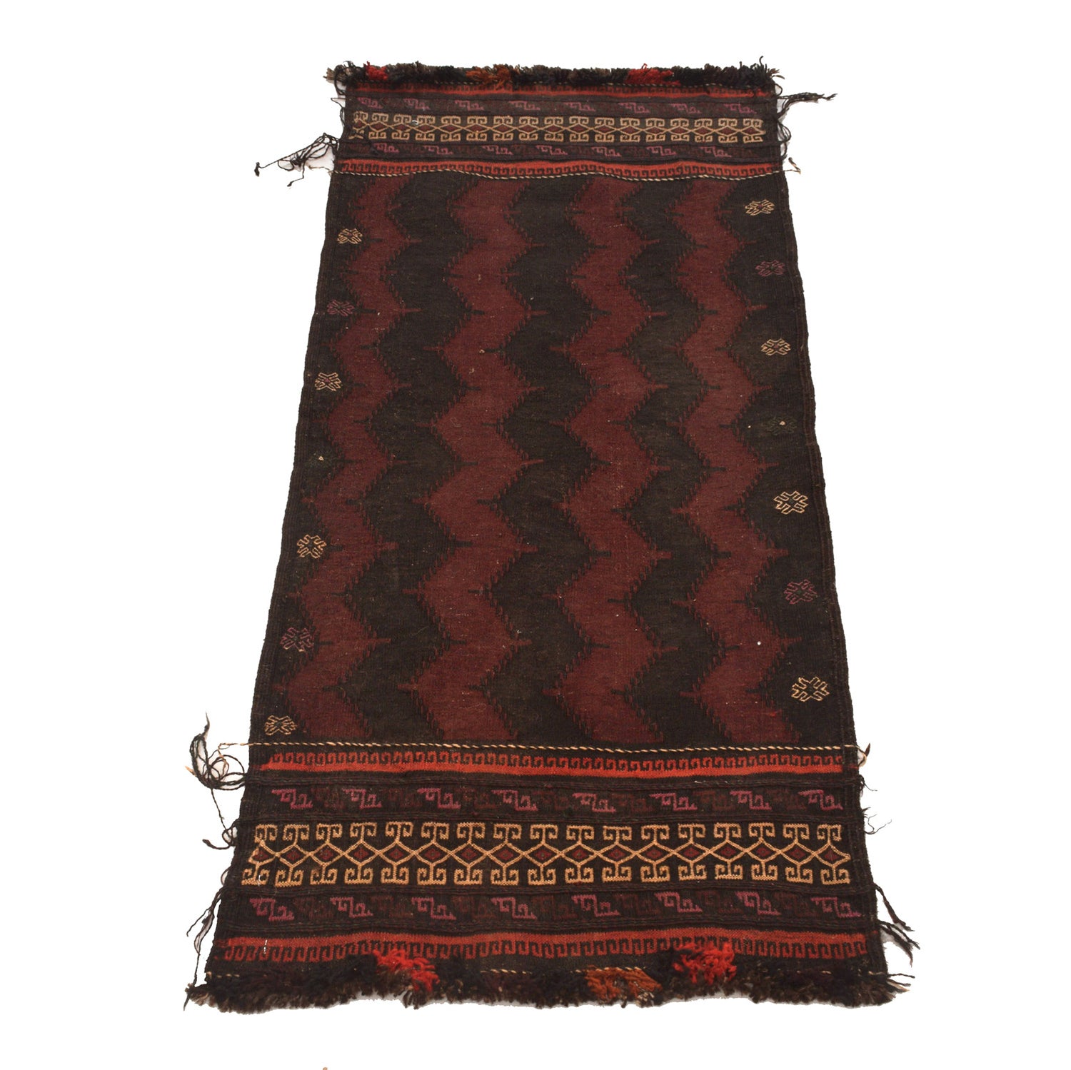 Table Sheet Runner Handmade Multi Curvilinear 5' Runner