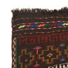 Table Sheet Runner Rug Handmade Multi Curvilinear 5' Runner